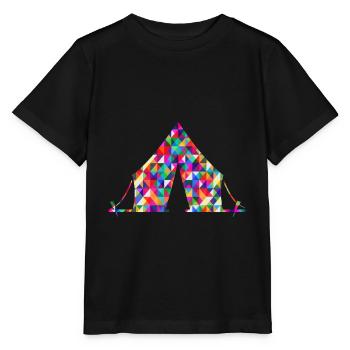 tente - T-shirt bio MINI CREATOR Stanley/Stella Enfant - noir - Devant - Mikhail (115cm)