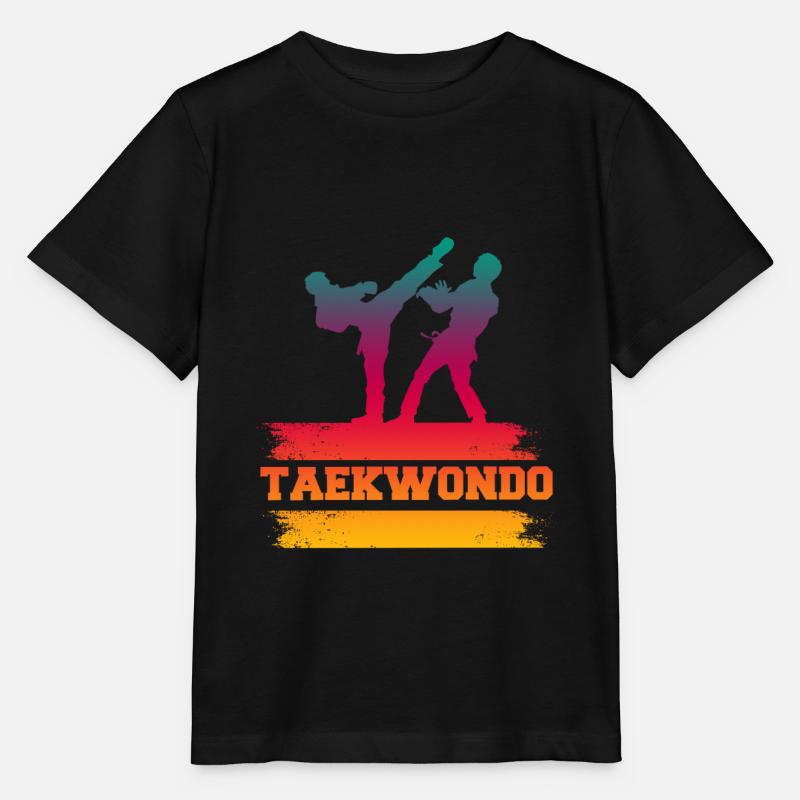 Taekwondo - T-shirt bio MINI CREATOR Stanley/Stella Enfant - noir