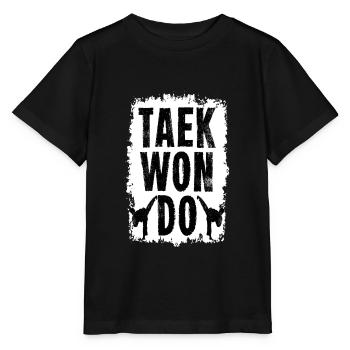 Taekwondo - T-shirt bio MINI CREATOR Stanley/Stella Enfant - noir - Devant - Mikhail (115cm)