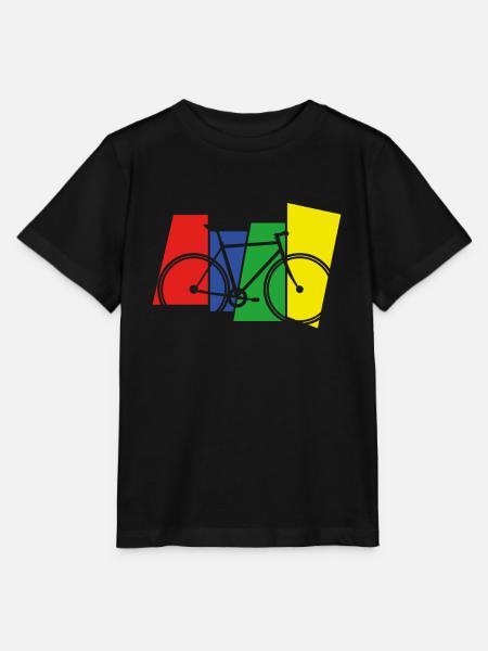 Fahrrad Fahrradtour - Stanley/Stella Kinder T-Shirt MINI CREATOR  - Schwarz