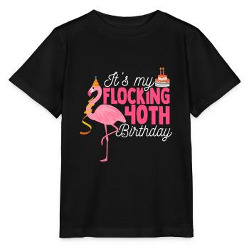40. Geburtstag Shirt 40er 1979 Party Geschenk - Stanley/Stella Kinder T-Shirt MINI CREATOR  - Schwarz - Vorne - Mikhail (115cm)