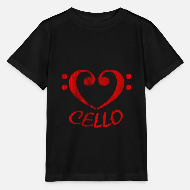 Cello Leidenschaft - Stanley/Stella Kinder T-Shirt MINI CREATOR  - Schwarz