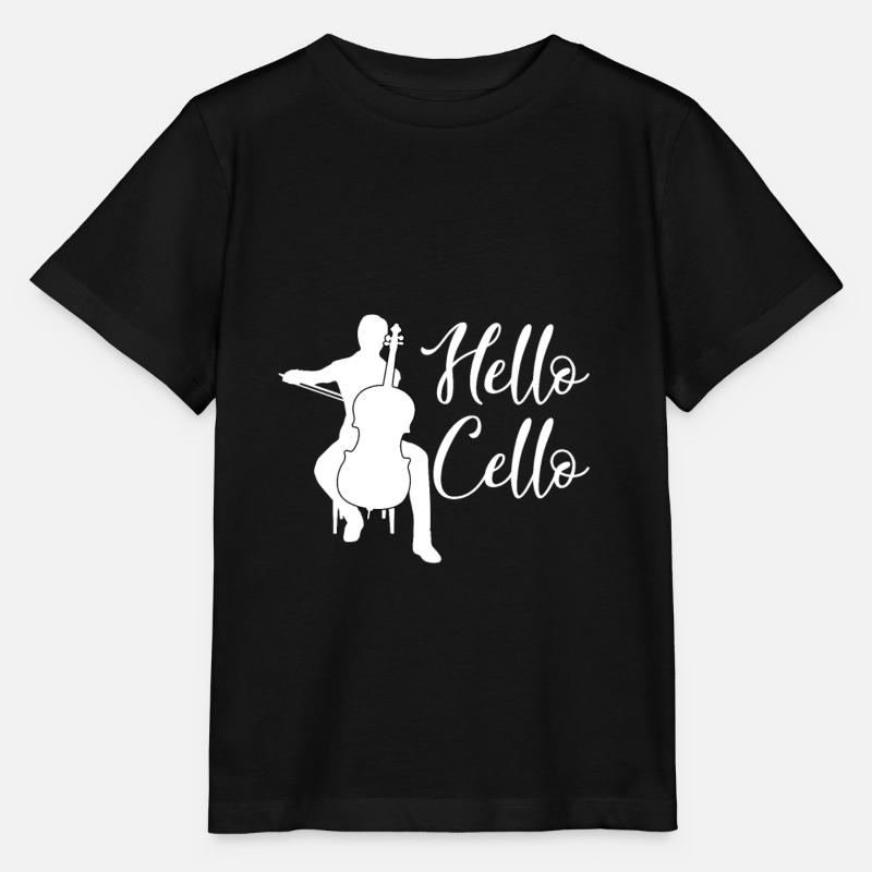 Violoncelle violoncelle - T-shirt bio MINI CREATOR Stanley/Stella Enfant - noir