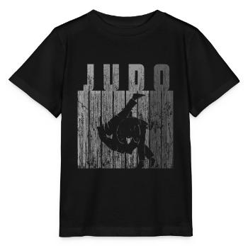 Judo - Stanley/Stella Kinder T-Shirt MINI CREATOR  - Schwarz - Vorne - Mikhail (115cm)