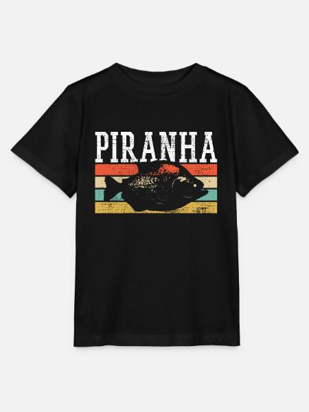 Piranha - Stanley/Stella Kinder T-Shirt MINI CREATOR  - Schwarz