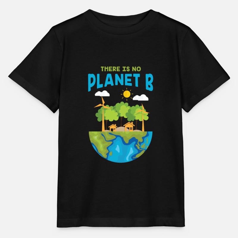 Es gibt keinen Plan b - Stanley/Stella Kinder T-Shirt MINI CREATOR  - Schwarz