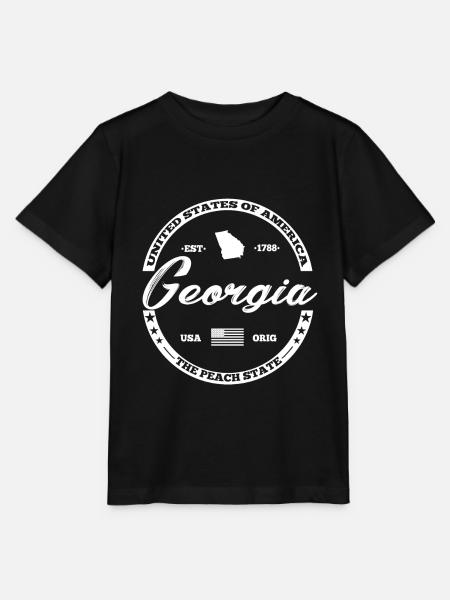Georgia - Stanley/Stella Kinder T-Shirt MINI CREATOR - Schwarz