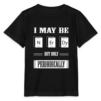 Ich bin ein Nerd - Stanley/Stella Kinder T-Shirt MINI CREATOR  - Schwarz - Vorne - Mikhail (115cm)