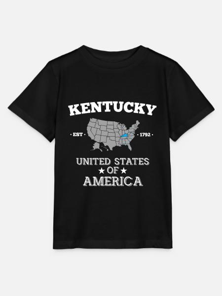 Kentucky - Stanley/Stella Kinder T-Shirt MINI CREATOR - Schwarz