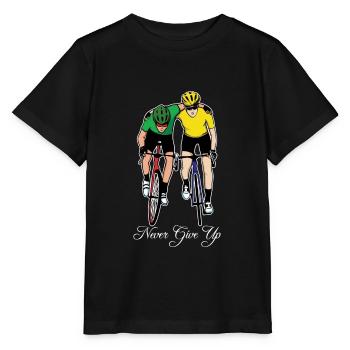 bicycle - Stanley/Stella MINI CREATOR Kids’ T-Shirt - black - Front - Mikhail (115cm)