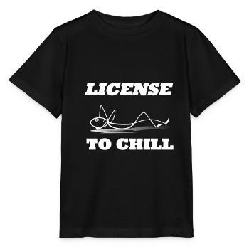 Die Lizenz zum Chillen - Stanley/Stella Kinder T-Shirt MINI CREATOR  - Schwarz - Vorne - Mikhail (115cm)