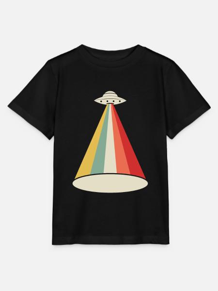 Alien UFO Alien - T-shirt bio MINI CREATOR Stanley/Stella Enfant - noir