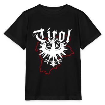 Tirol Gift Patriot Austria Vacation Vacations - Stanley/Stella MINI CREATOR Kids’ T-Shirt - black - Front - Mikhail (115cm)
