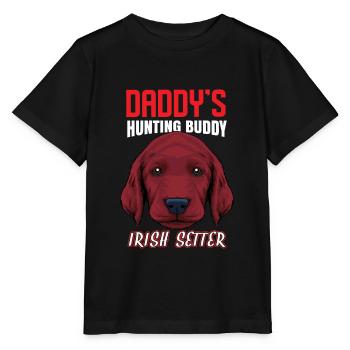 Irish Setter - Stanley/Stella Kinder T-Shirt MINI CREATOR  - Schwarz - Vorne - Mikhail (115cm)