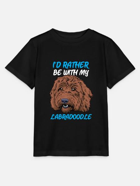 Labradoodle - Stanley/Stella Kinder T-Shirt MINI CREATOR - Schwarz