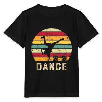 Breakdance Bboy musique danse - T-shirt bio MINI CREATOR Stanley/Stella Enfant - noir - Devant - Mikhail (115cm)