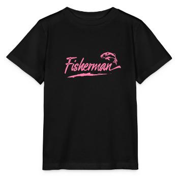 Fisherman - Stanley/Stella MINI CREATOR Kids’ T-Shirt - black - Front - Mikhail (115cm)