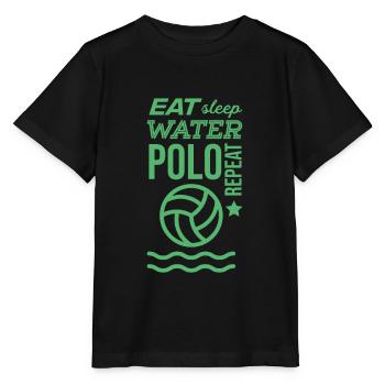 Water polo Water polo Water polo Water polo - Stanley/Stella MINI CREATOR Kids’ T-Shirt - black - Front - Mikhail (115cm)