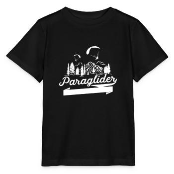 Paragliding Paragliders Paragliders - Stanley/Stella MINI CREATOR Kids’ T-Shirt - black - Front - Mikhail (115cm)
