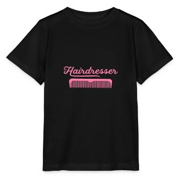 Hairdresser Hairdresser Hairdresser - Stanley/Stella MINI CREATOR Kids’ T-Shirt - black - Front - Mikhail (115cm)
