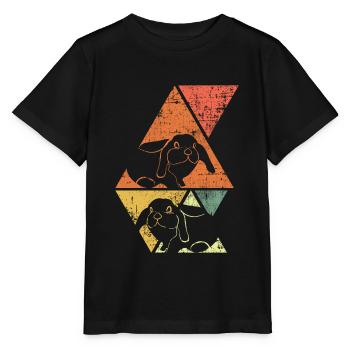 Lapin lapin - T-shirt bio MINI CREATOR Stanley/Stella Enfant - noir - Devant - Mikhail (115cm)