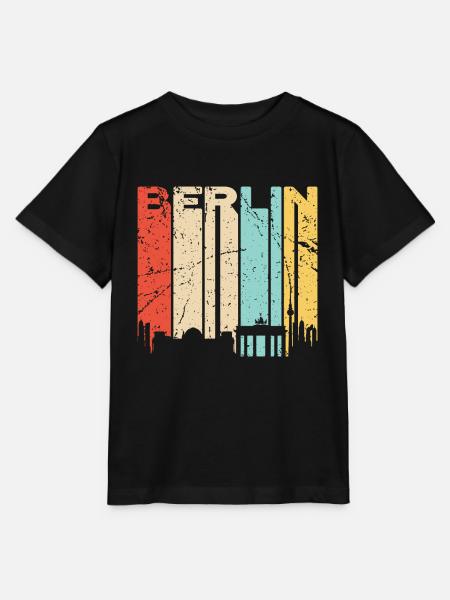 Hauptstadt Berlin - Stanley/Stella Kinder T-Shirt MINI CREATOR  - Schwarz