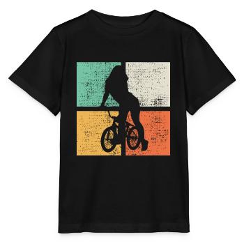 BMX BMX BMX - T-shirt bio MINI CREATOR Stanley/Stella Enfant - noir - Devant - Mikhail (115cm)