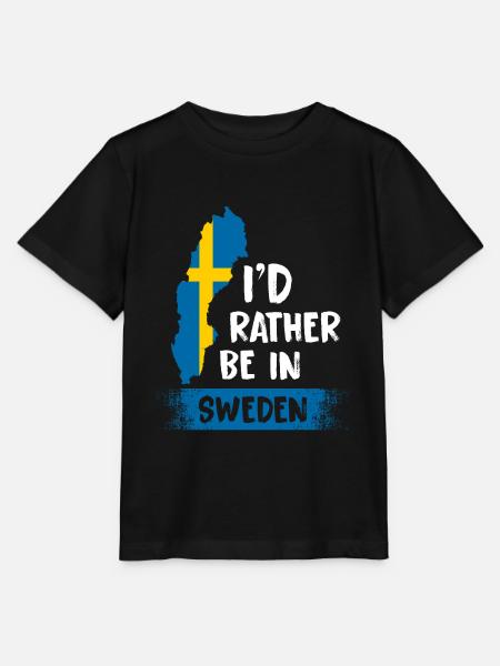 Schweden - Stanley/Stella Kinder T-Shirt MINI CREATOR - Schwarz