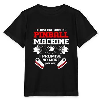 Pinball Pinball Pinball Machine Pinball Lever Game - Stanley/Stella MINI CREATOR Kids’ T-Shirt - black - Front - Mikhail (115cm)