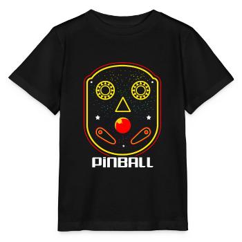 Pinball Pinball Pinball Machine Pinball Lever Game - Stanley/Stella MINI CREATOR Kids’ T-Shirt - black - Front - Mikhail (115cm)