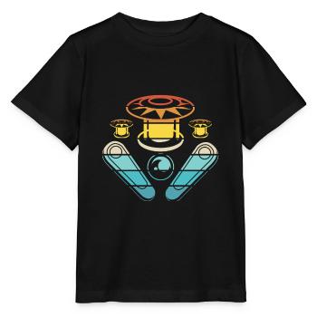 Pinball Pinball Pinball Machine Pinball Lever Game - Stanley/Stella MINI CREATOR Kids’ T-Shirt - black - Front - Mikhail (115cm)