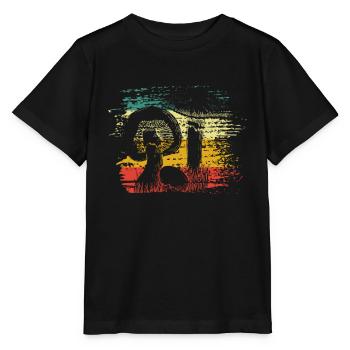 Pilz - Stanley/Stella Kinder T-Shirt MINI CREATOR  - Schwarz - Vorne - Mikhail (115cm)