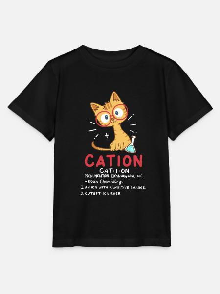 Wissenschaft Wissenschaft - Stanley/Stella Kinder T-Shirt MINI CREATOR  - Schwarz