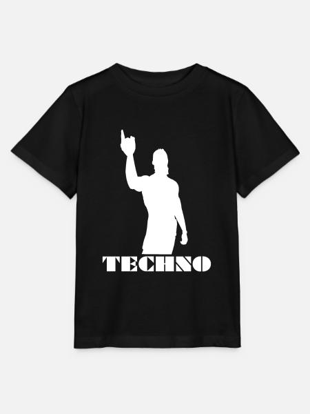 Techno Viking Techno Wikinger - Stanley/Stella Kinder T-Shirt MINI CREATOR  - Schwarz