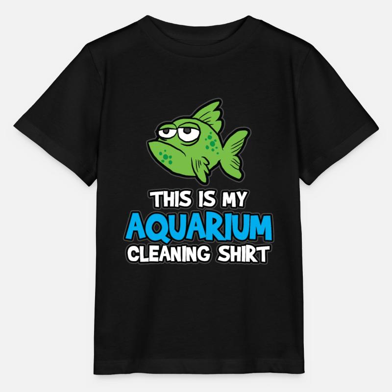 Aquarium - Stanley/Stella Kinder T-Shirt MINI CREATOR - Schwarz