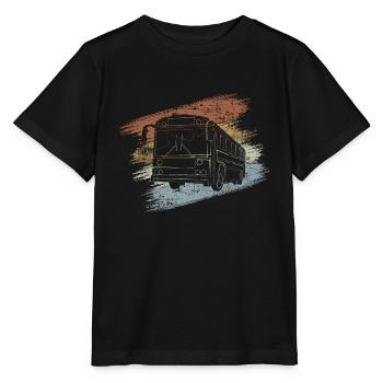 Busfahrer - Stanley/Stella Kinder T-Shirt MINI CREATOR  - Schwarz - Vorne - Mikhail (115cm)