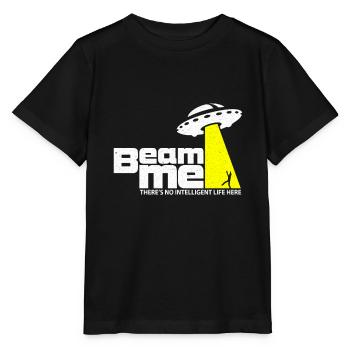 UFO - Stanley/Stella MINI CREATOR Kids’ T-Shirt - black - Front - Mikhail (115cm)