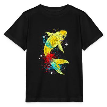 Koi - Stanley/Stella Kinder T-Shirt MINI CREATOR  - Schwarz - Vorne - Mikhail (115cm)