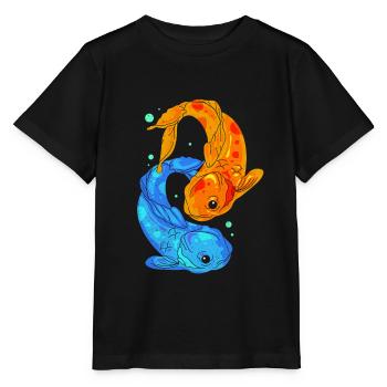 Koi - Stanley/Stella Kinder T-Shirt MINI CREATOR  - Schwarz - Vorne - Mikhail (115cm)