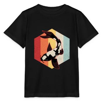 Koi - Stanley/Stella Kinder T-Shirt MINI CREATOR  - Schwarz - Vorne - Mikhail (115cm)