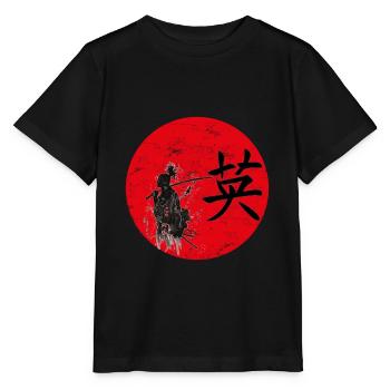 Mut Japanische Kunst - Stanley/Stella Kinder T-Shirt MINI CREATOR  - Schwarz - Vorne - Mikhail (115cm)