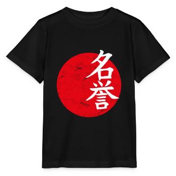Ehre Japanische Kunst - Stanley/Stella Kinder T-Shirt MINI CREATOR  - Schwarz - Vorne - Mikhail (115cm)
