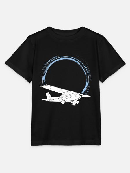 Pilot - Stanley/Stella Kinder T-Shirt MINI CREATOR  - Schwarz