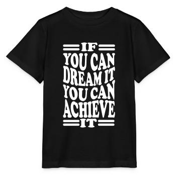 Motivation - Stanley/Stella Kinder T-Shirt MINI CREATOR  - Schwarz - Vorne - Mikhail (115cm)