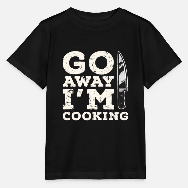 Cuisine de cuisine - T-shirt bio MINI CREATOR Stanley/Stella Enfant - noir