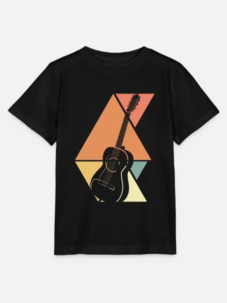 GItarre - Stanley/Stella Kinder T-Shirt MINI CREATOR - Schwarz