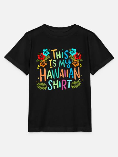 Hawaii Strand - Stanley/Stella Kinder T-Shirt MINI CREATOR - Schwarz