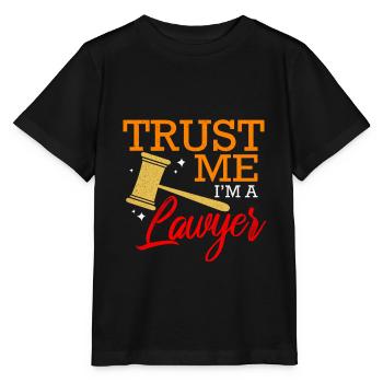 Lawyer Lawyer Lawyer Lawyer Judge - Stanley/Stella MINI CREATOR Kids’ T-Shirt - black - Front - Mikhail (115cm)