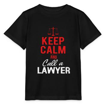 Lawyer Lawyer Lawyer Lawyer Judge - Stanley/Stella MINI CREATOR Kids’ T-Shirt - black - Front - Mikhail (115cm)