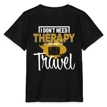 Reisen - Stanley/Stella Kinder T-Shirt MINI CREATOR  - Schwarz - Vorne - Mikhail (115cm)